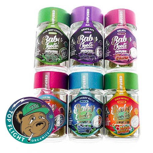 BACK‼️ TEXT FOR FLAVORS 🙏🏼 Baby Jeeter Infused Pre-Rolls