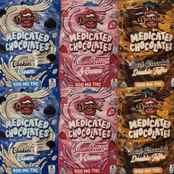 BACK‼️***600 mg Devour Chocolate Bars